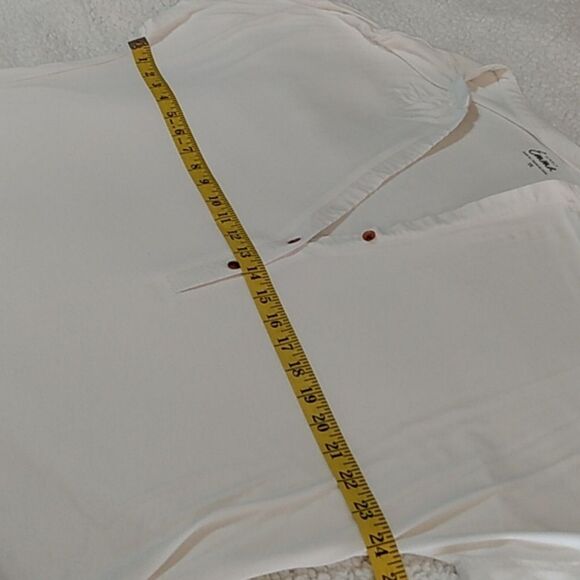 Simply Emma white sheer short sleeve top - Picture 7 of 10